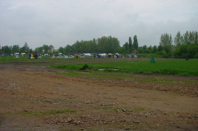 Blick auf das Stadion und die Umgebung