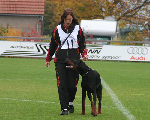 Nicole Schirmbeck mit Cuma van´t Zomerhof